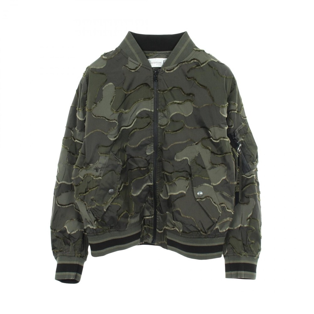 Dior Bee Embroidered Camouflage Blouson #314126D10B